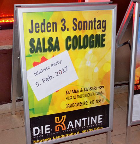 Salsa in der Kantine, K&ouml;ln